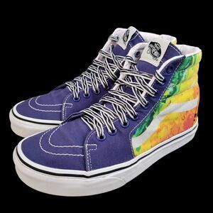 Vans Off The Wall X Crayola SK8-Hi Mashup Melt Size 5.5 Mens & 7 Women’s